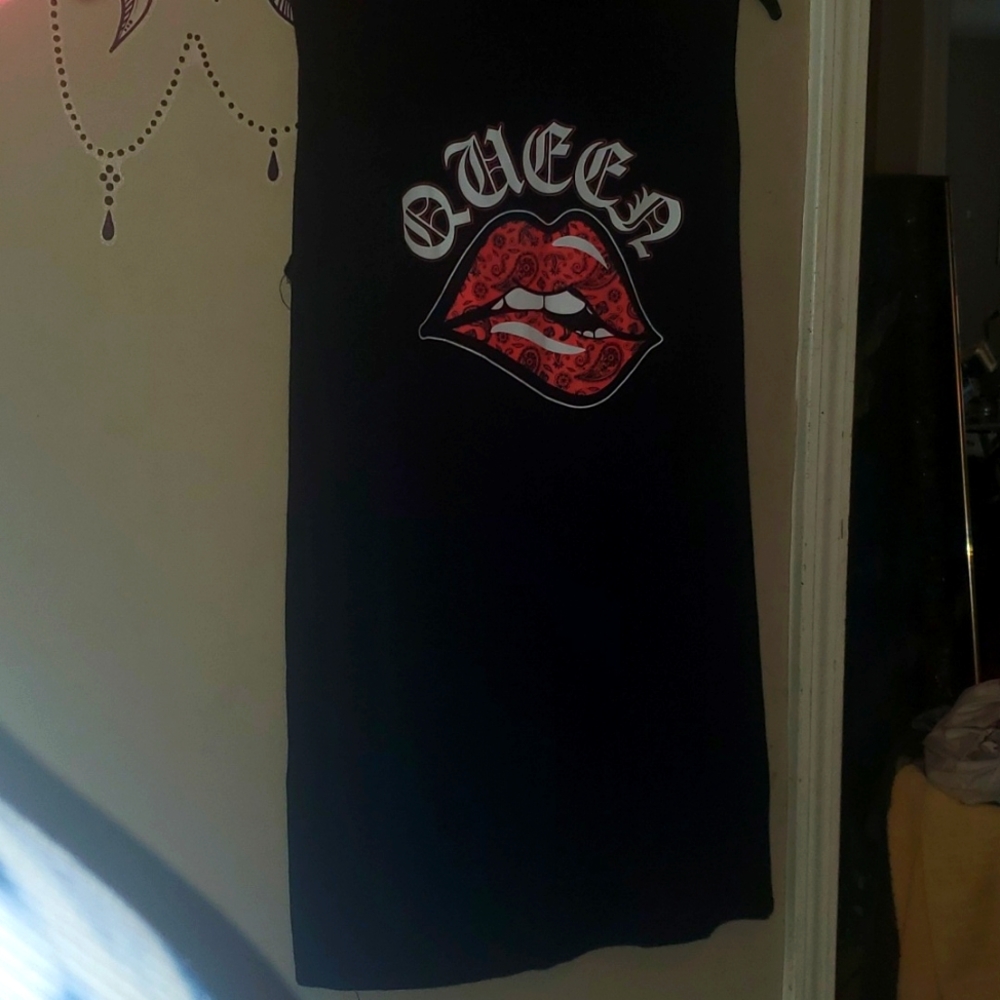 Black Queen Dress 2X